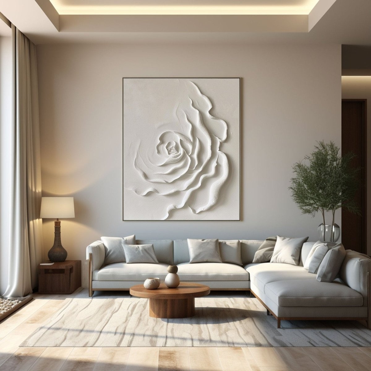 Plaster Art Texture Painting RAB810 - royalbrushart