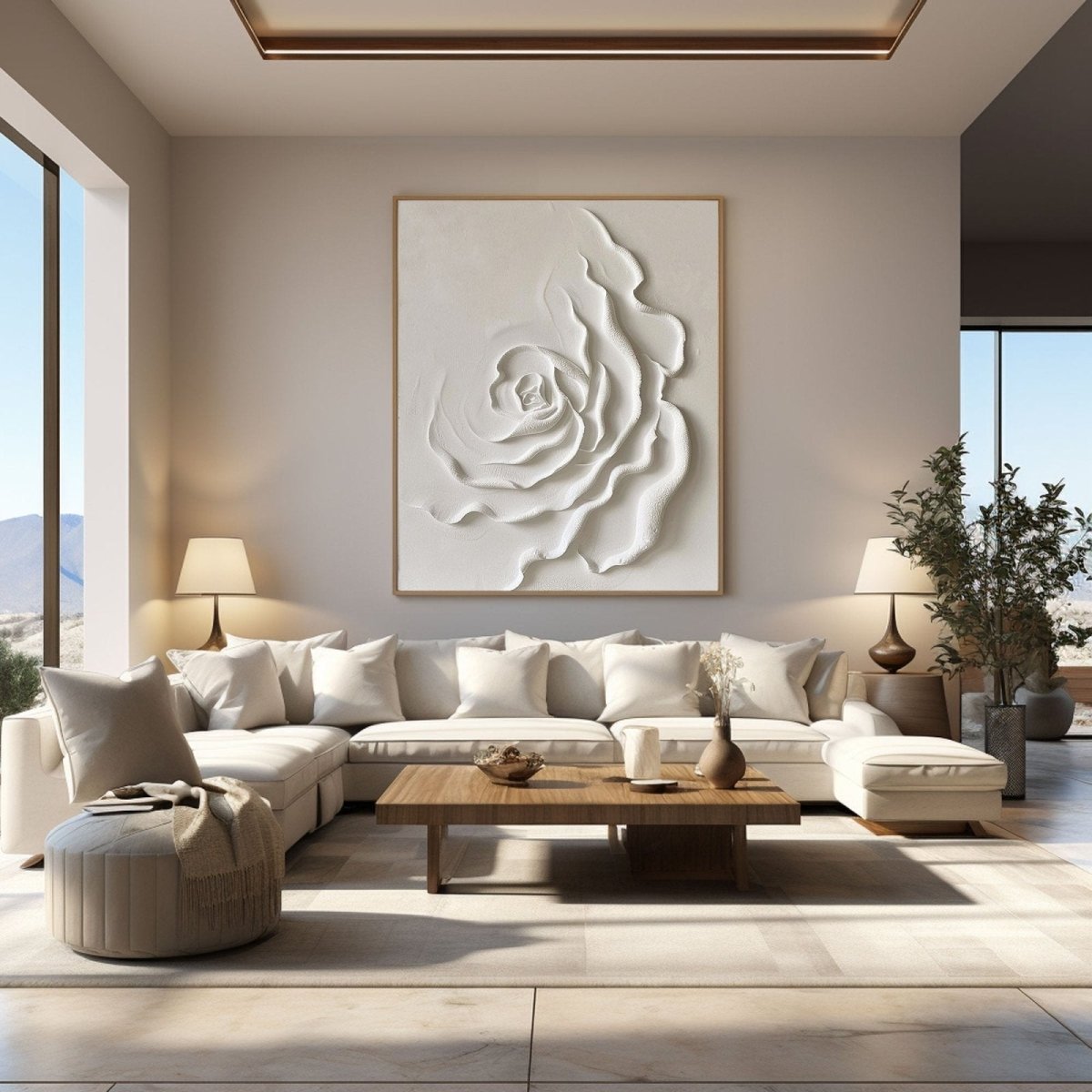 Plaster Art Texture Painting RAB810 - royalbrushart