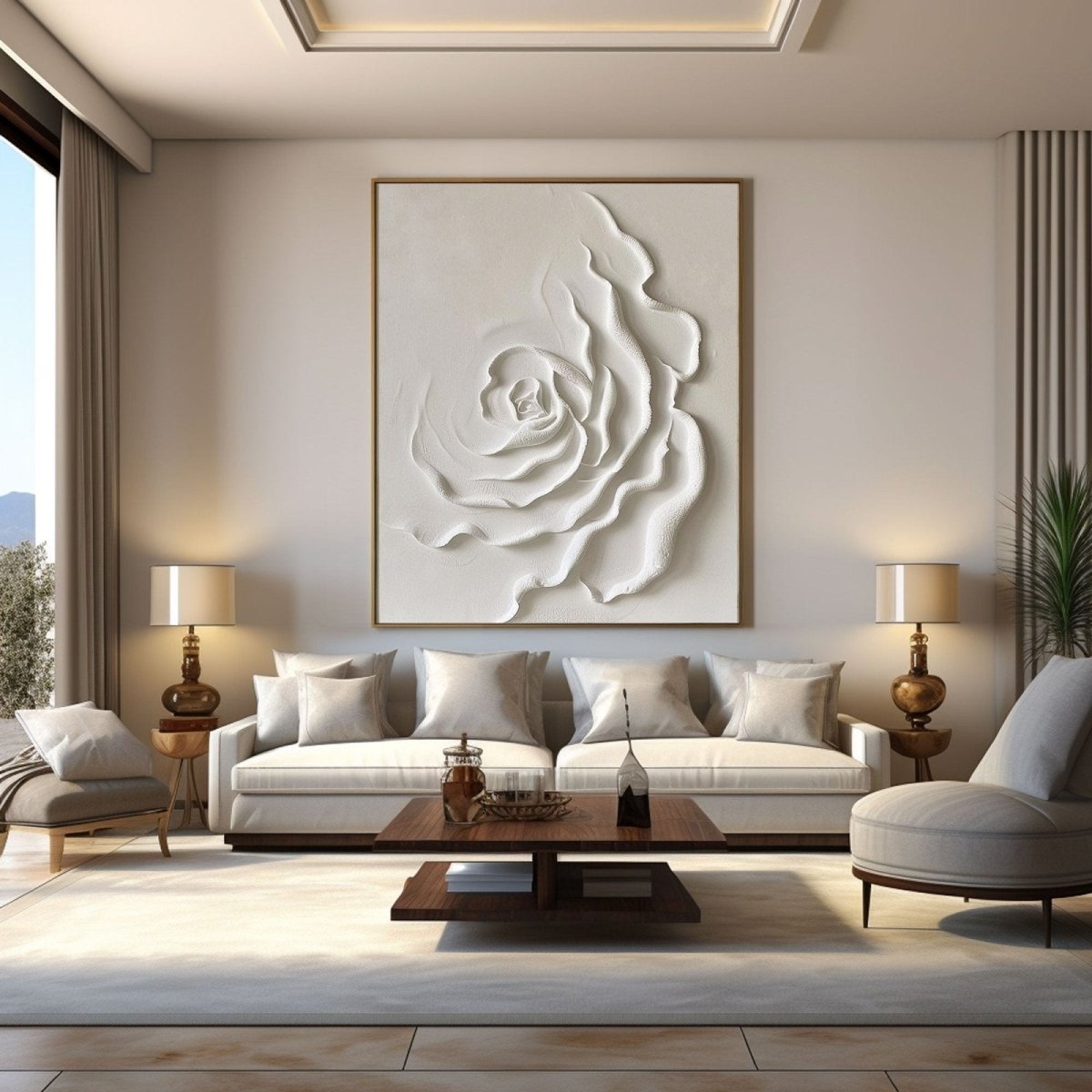 Plaster Art Texture Painting RAB810 - royalbrushart