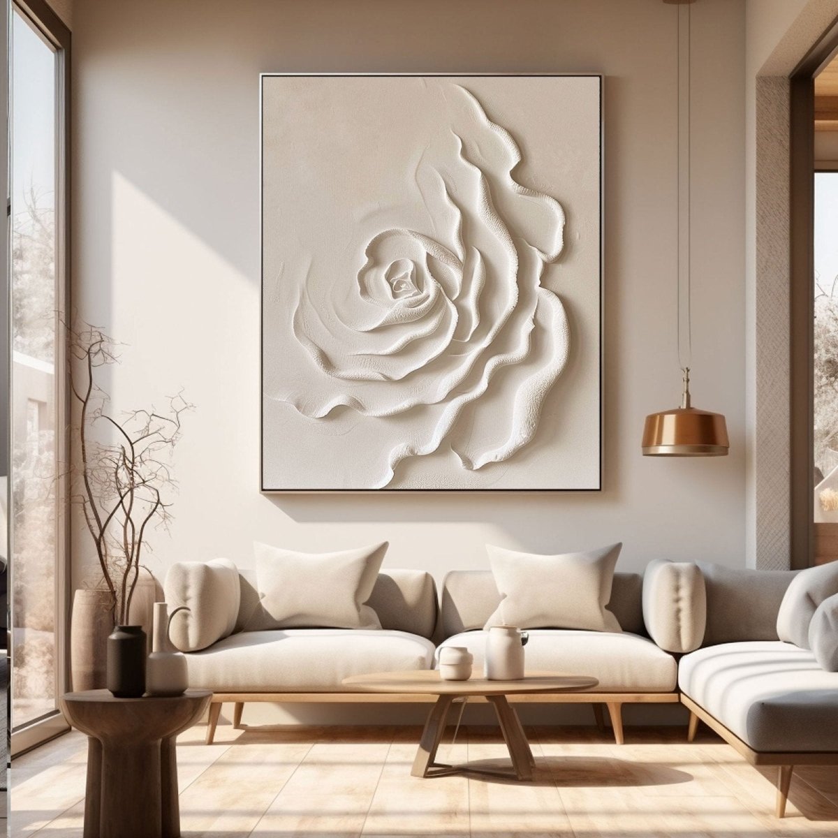 Plaster Art Texture Painting RAB810 - royalbrushart