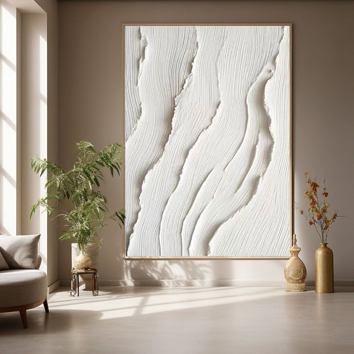 Plaster Art Texture Painting RAB787 - royalbrushart