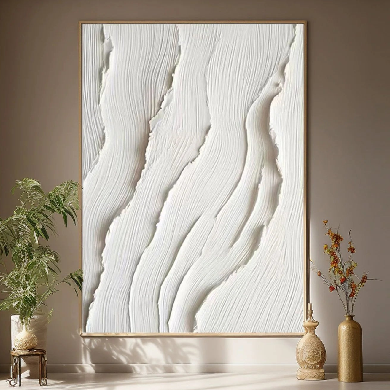 Plaster Art Texture Painting #RAB787