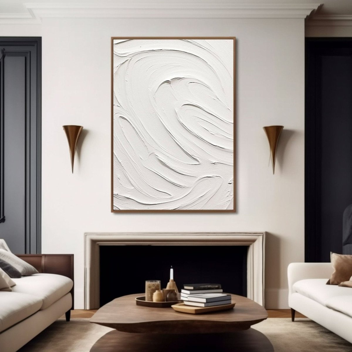 Plaster Art Texture PaintingRAB781 - royalbrushart
