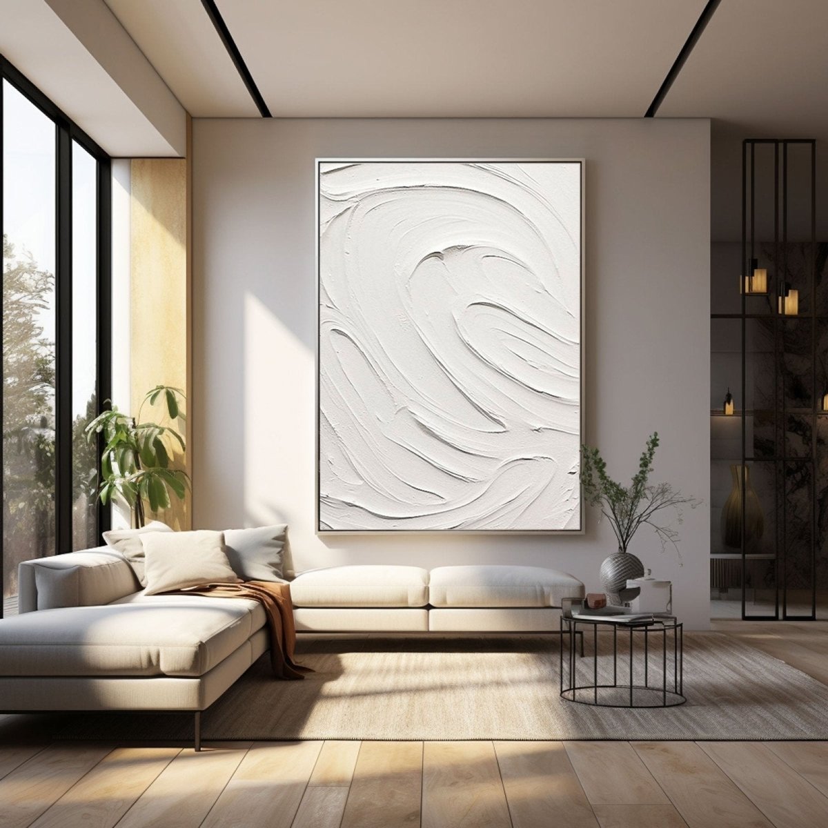 Plaster Art Texture PaintingRAB781 - royalbrushart