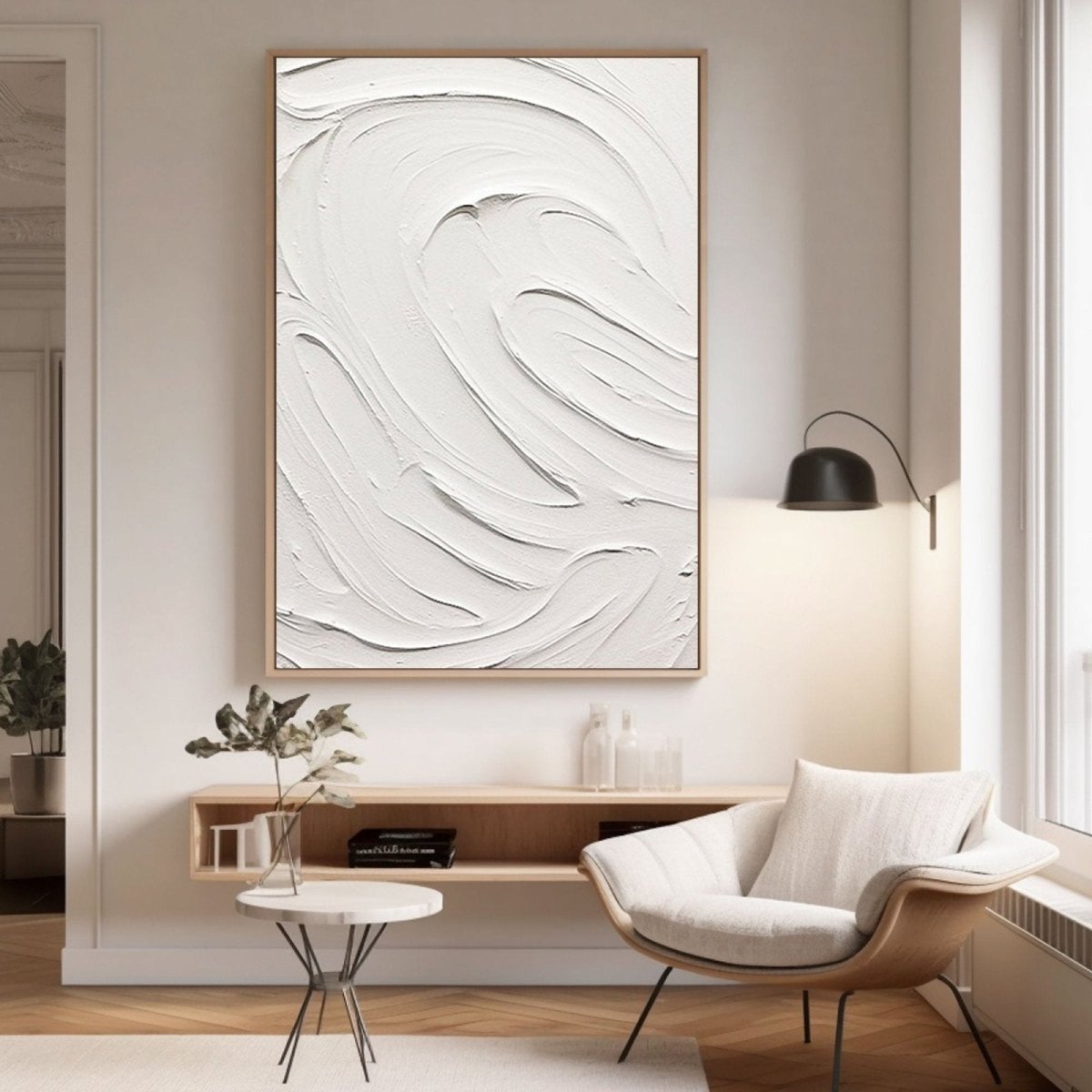 Plaster Art Texture PaintingRAB781 - royalbrushart