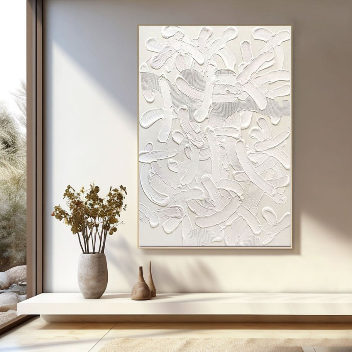 Plaster Art Texture Painting RAB795 - royalbrushart