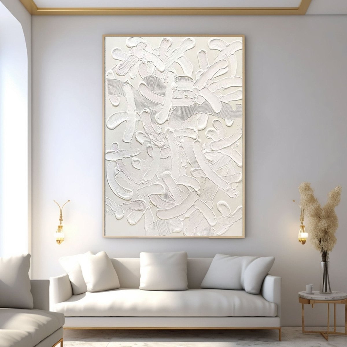 Plaster Art Texture Painting RAB795 - royalbrushart