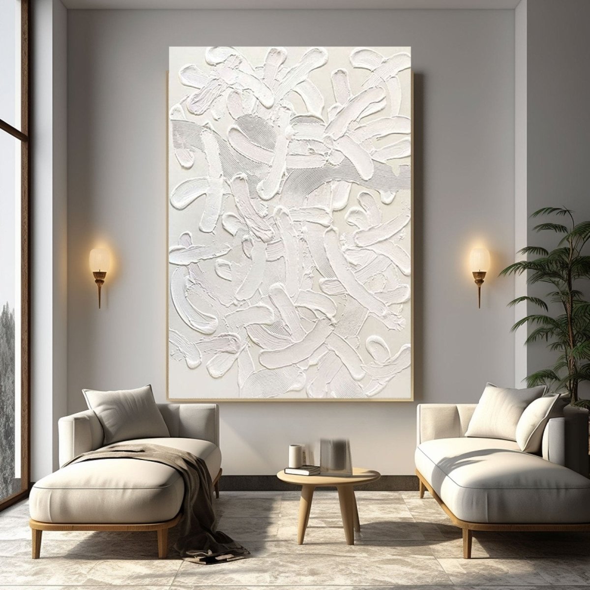 Plaster Art Texture Painting RAB795 - royalbrushart