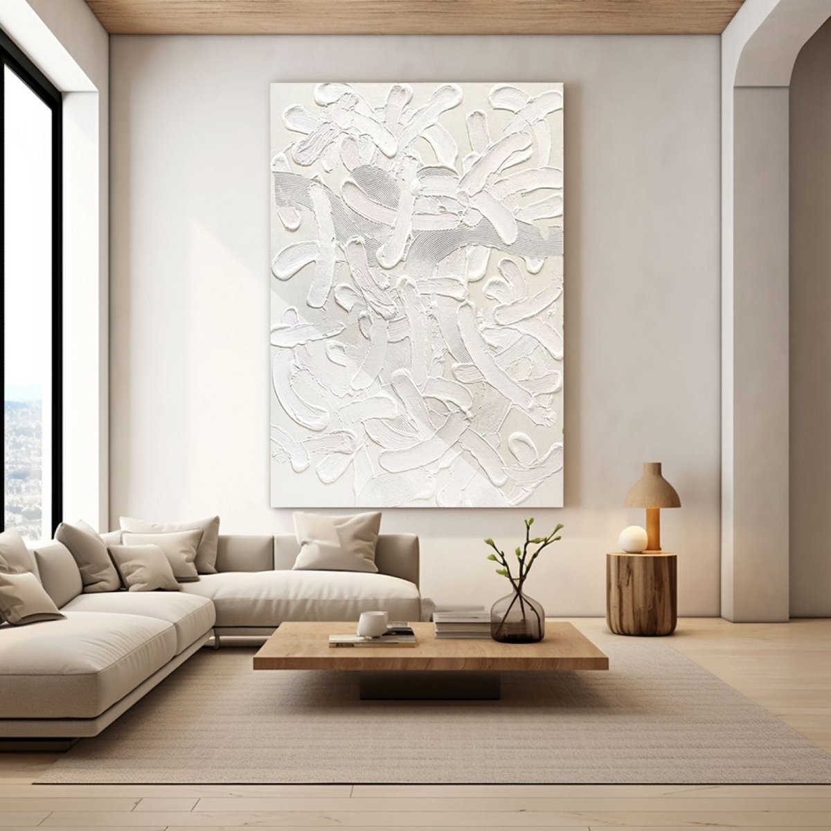 Plaster Art Texture Painting RAB795 - royalbrushart