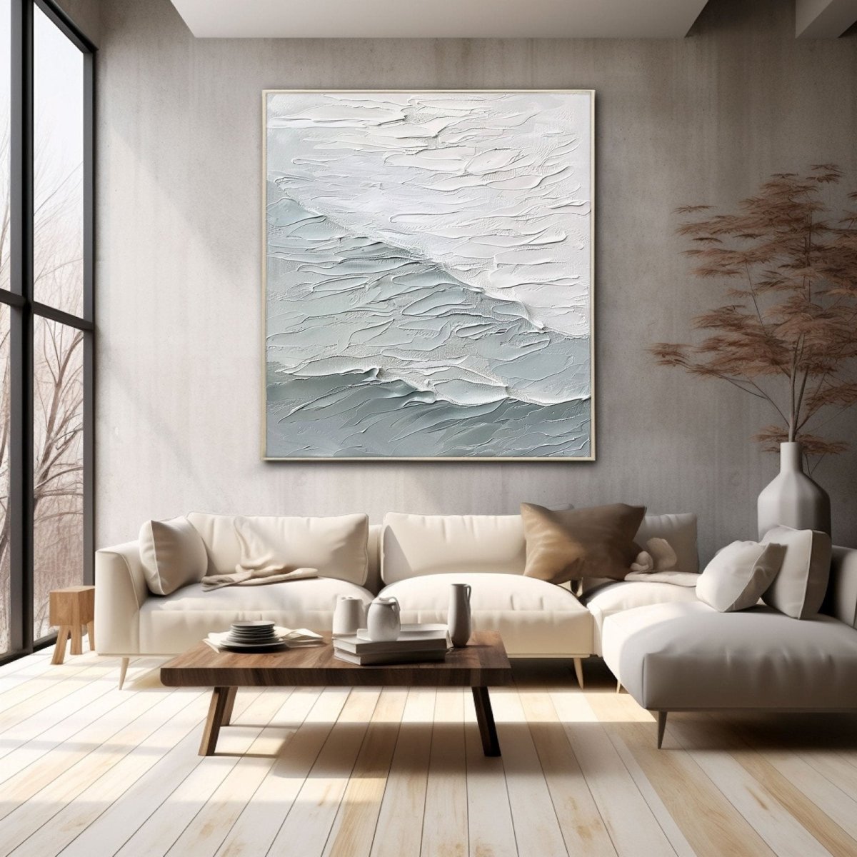 Plaster Art Texture Painting RAB805 - royalbrushart