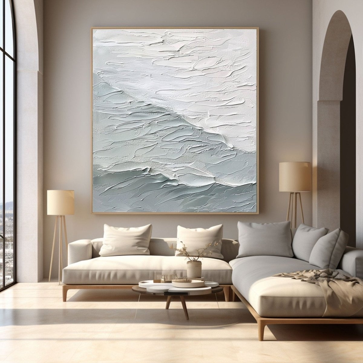 Plaster Art Texture Painting RAB805 - royalbrushart