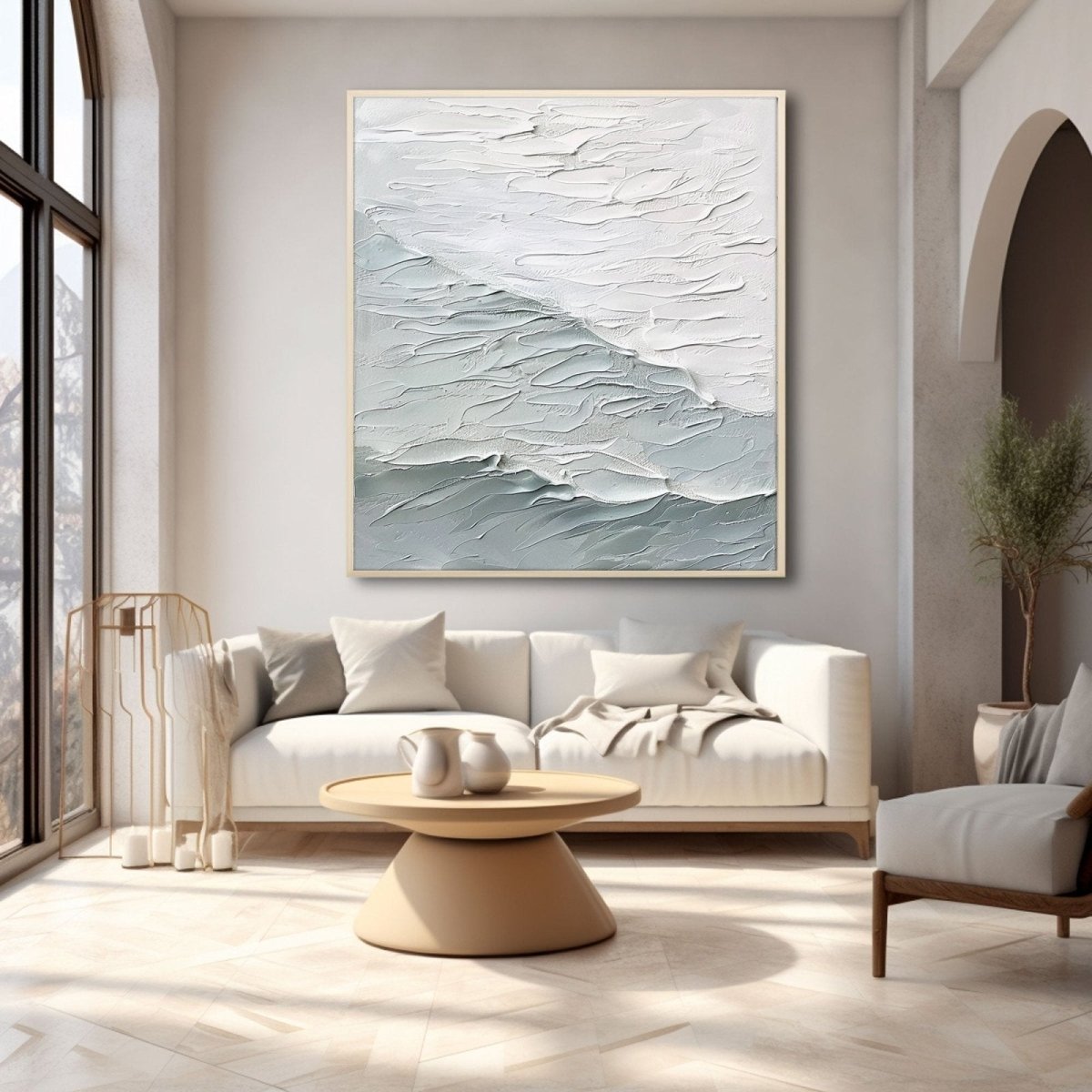 Plaster Art Texture Painting RAB805 - royalbrushart