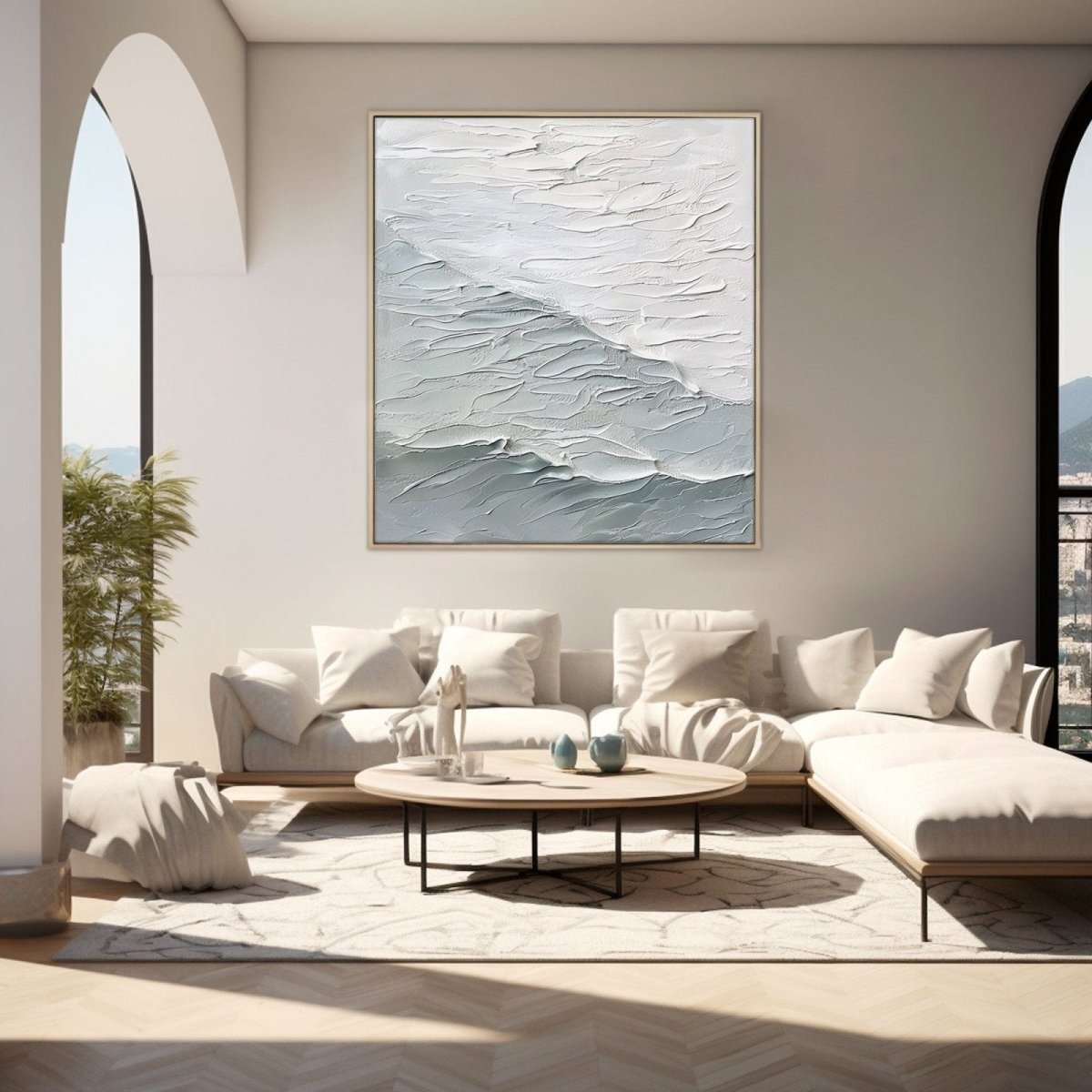 Plaster Art Texture Painting RAB805 - royalbrushart