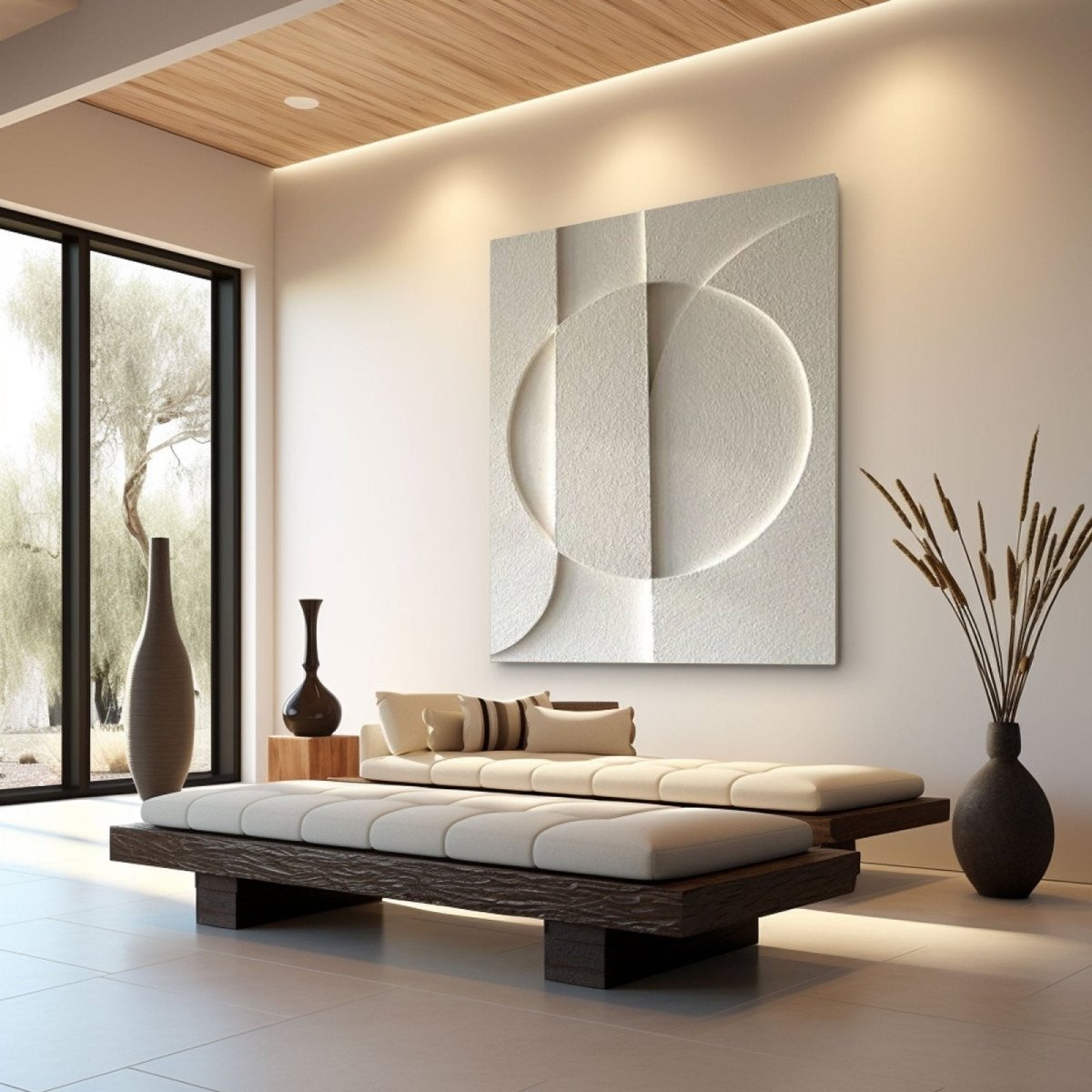 Plaster Art Texture Painting RAB906 - royalbrushart