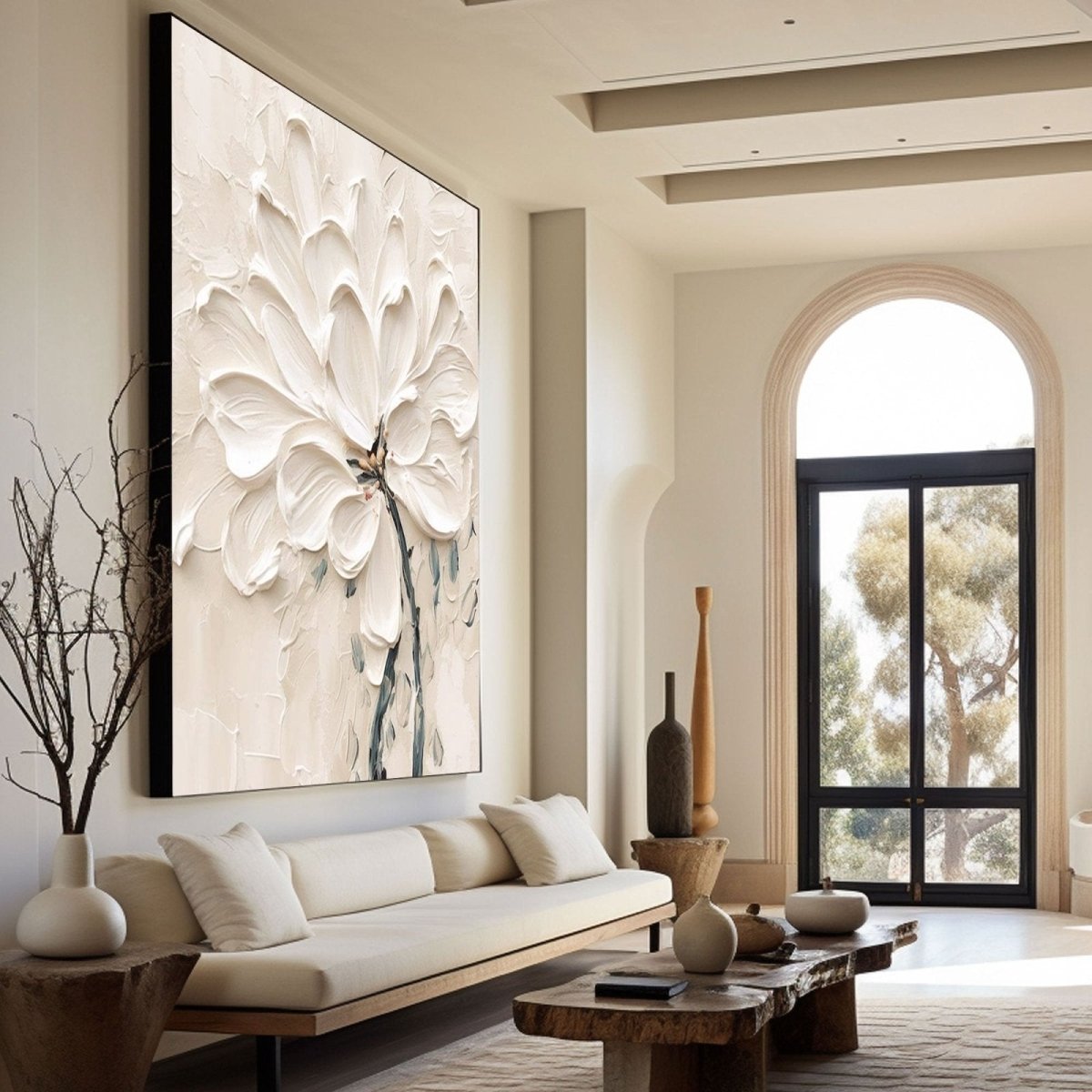 Plaster Art Texture Painting RAB891 - royalbrushart
