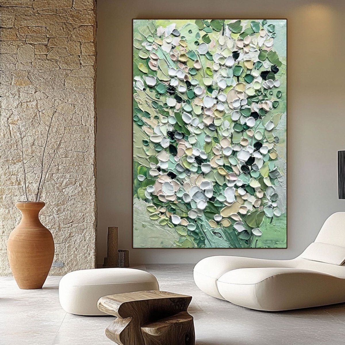 Plaster art texture Painting BV007 - royalbrushart