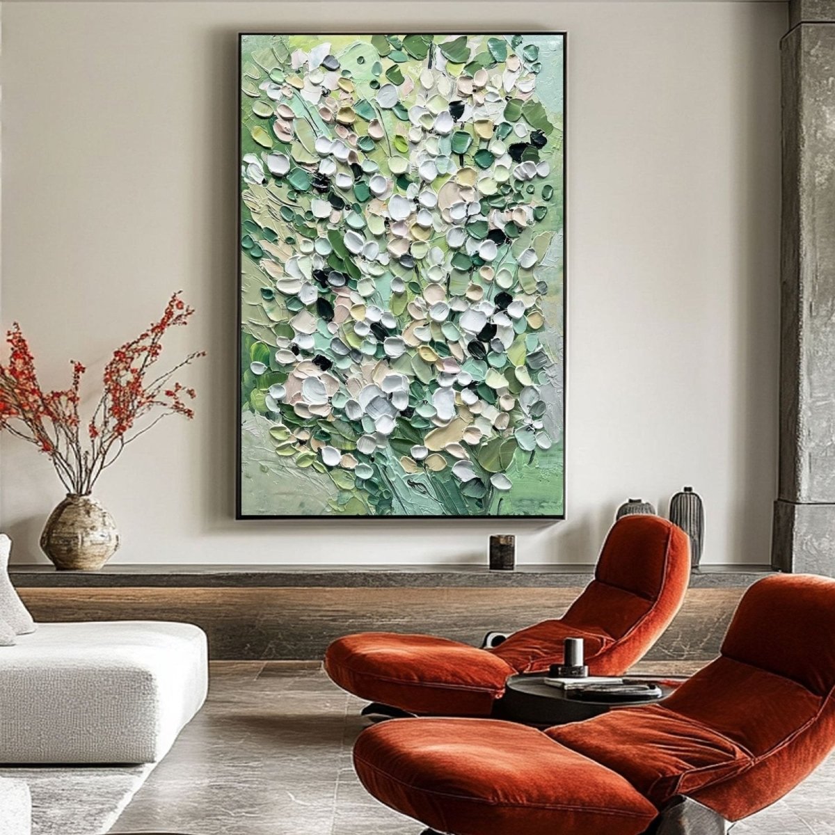 Plaster art texture Painting BV007 - royalbrushart