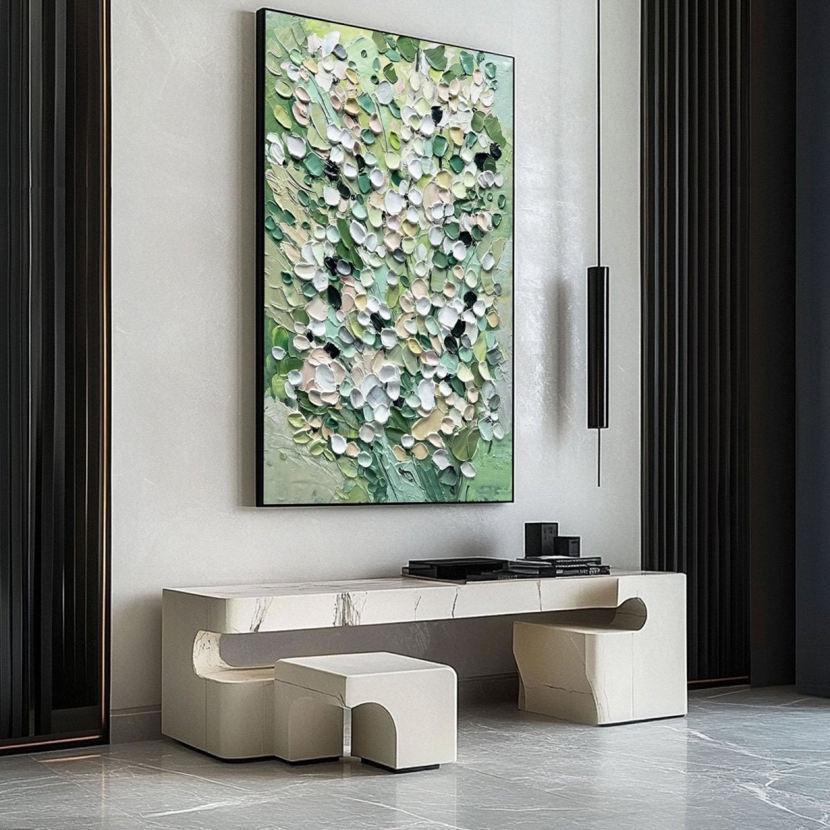 Plaster art texture Painting BV007 - royalbrushart