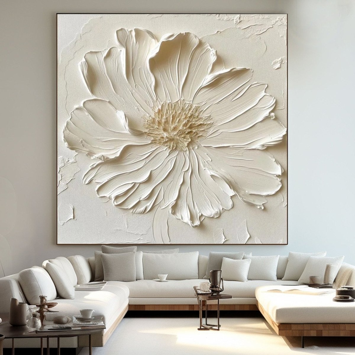 Plaster art texture Painting BV005 - royalbrushart