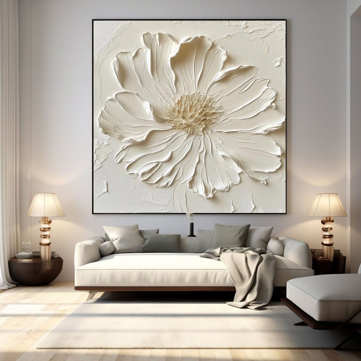 Plaster art texture Painting BV005 - royalbrushart