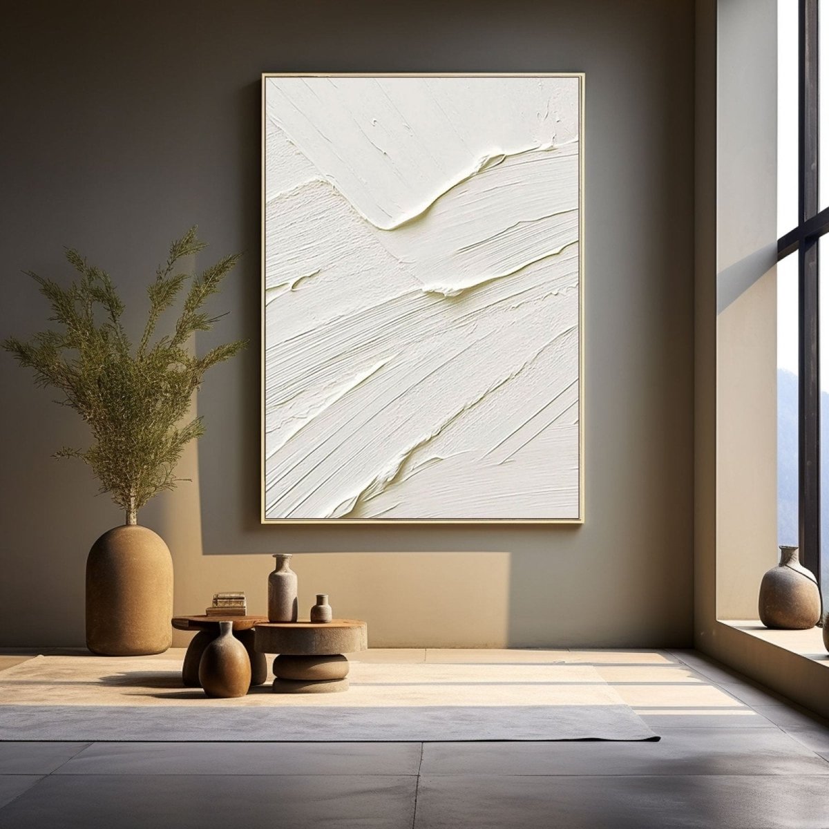 Plaster Art Texture Painting RAB784 - royalbrushart