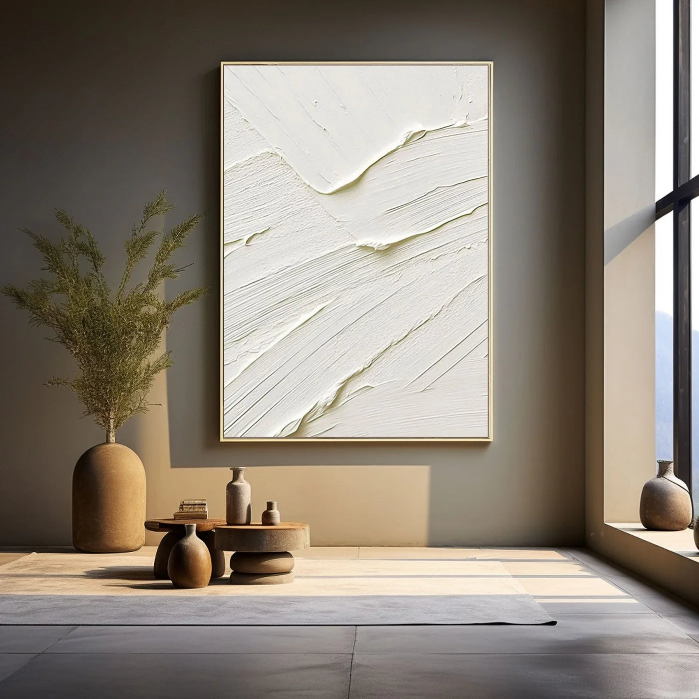 Plaster Art Texture Painting #RAB784