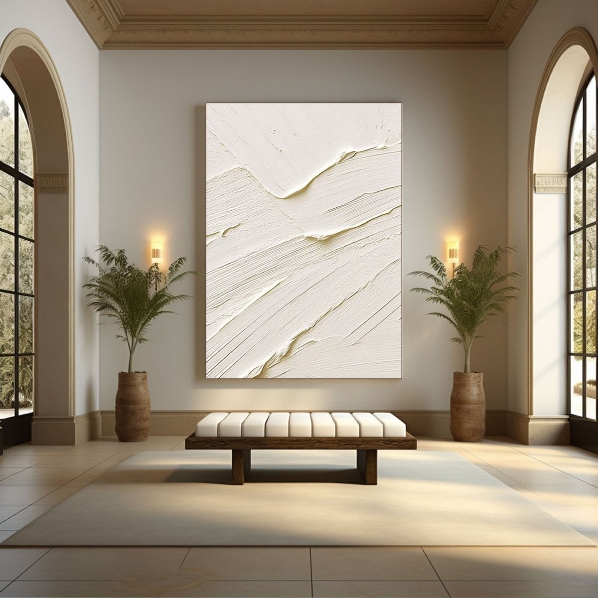 Plaster Art Texture Painting RAB784 - royalbrushart