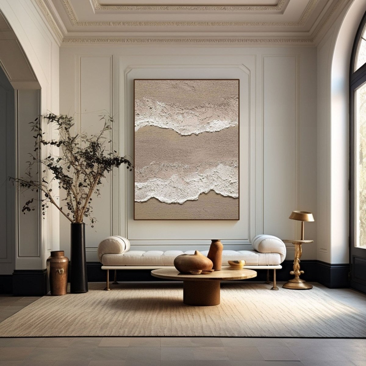 Plaster Art Texture Painting RAB752 - royalbrushart