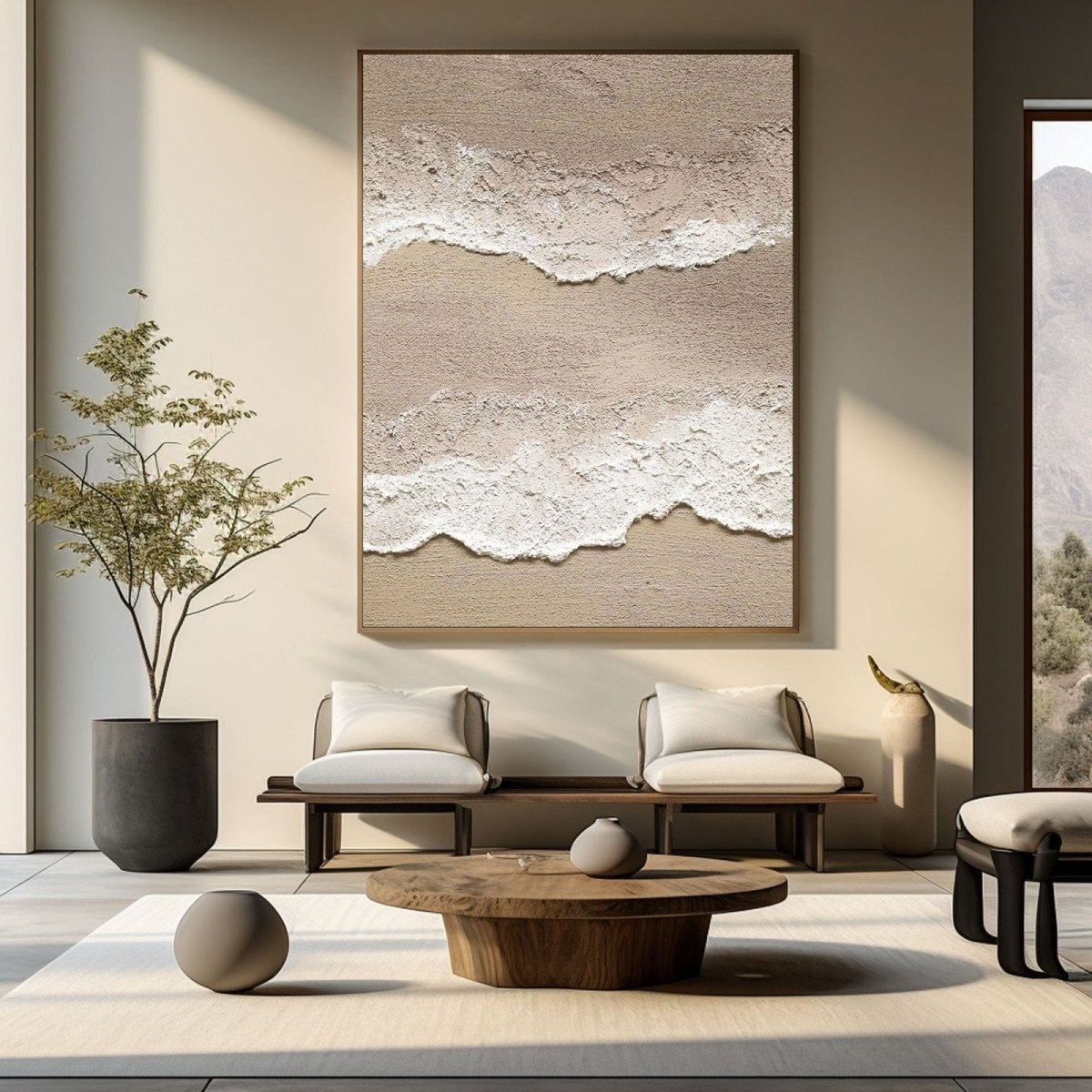 Plaster Art Texture Painting RAB752 - royalbrushart