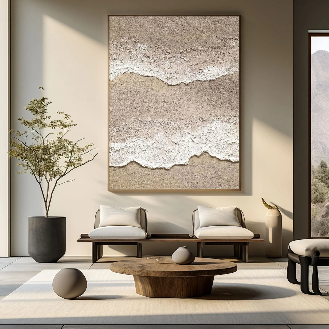 Plaster Art Texture Painting #RAB752