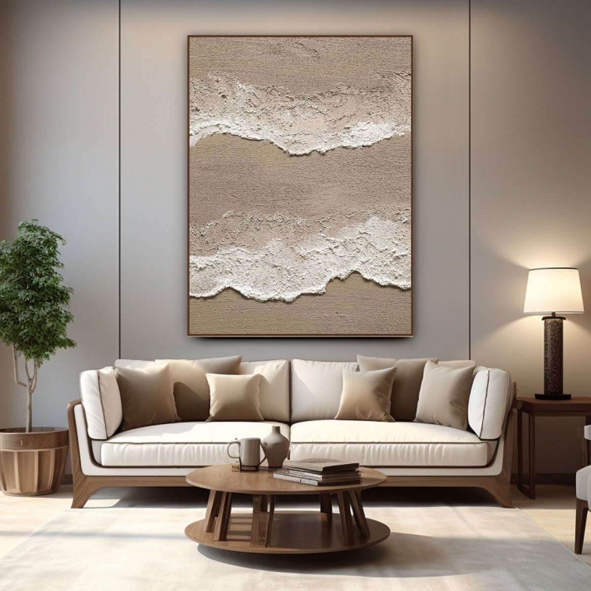 Plaster Art Texture Painting RAB752 - royalbrushart