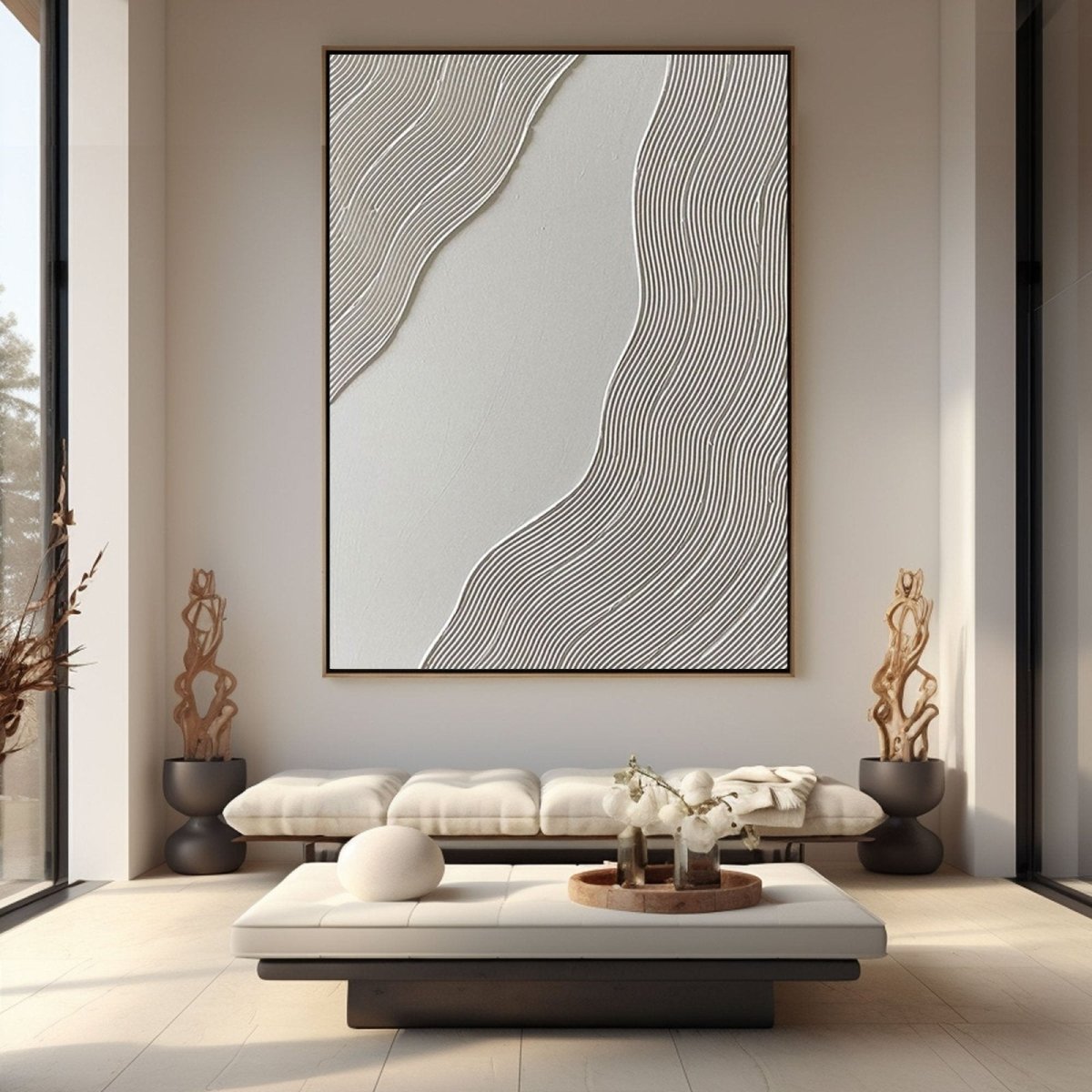 Contemporary Minimalist Art RAB754 - royalbrushart