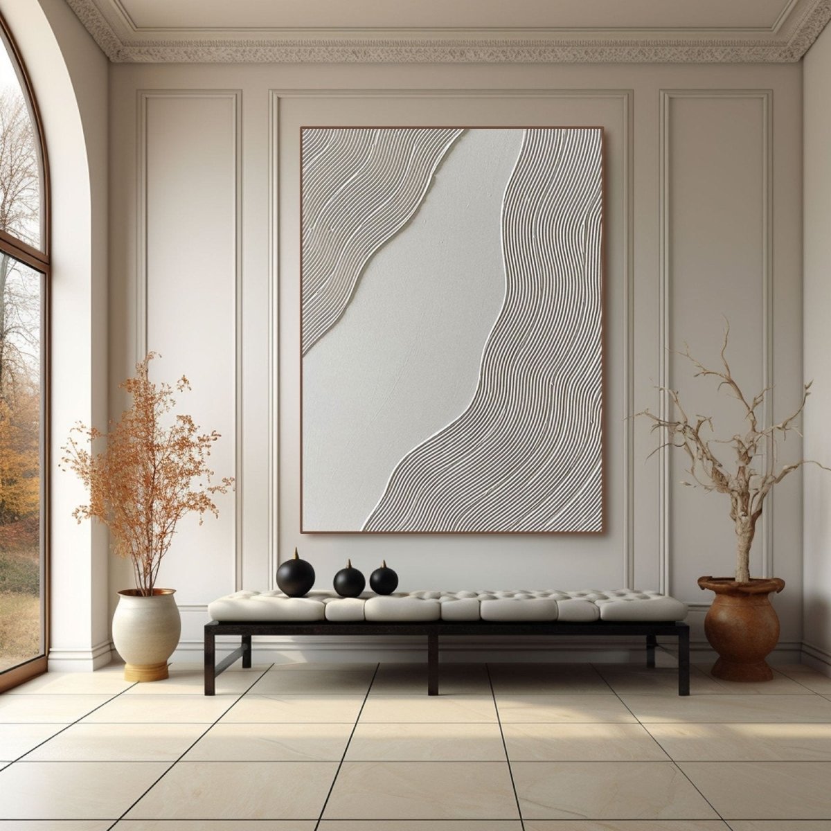 Contemporary Minimalist Art RAB754 - royalbrushart