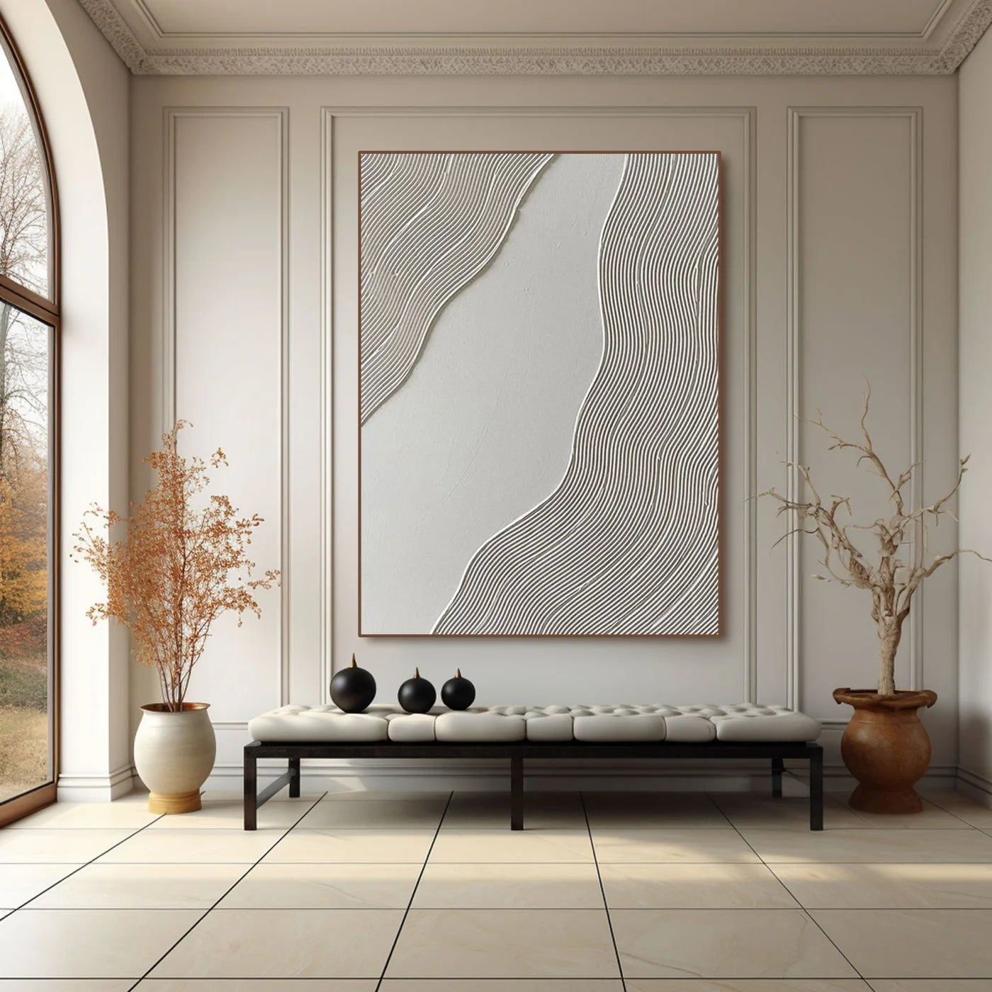 Contemporary Minimalist Art #RAB754