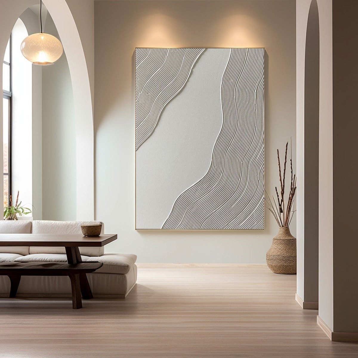 Contemporary Minimalist Art RAB754 - royalbrushart