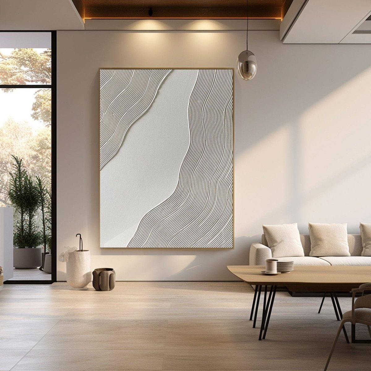 Contemporary Minimalist Art RAB754 - royalbrushart