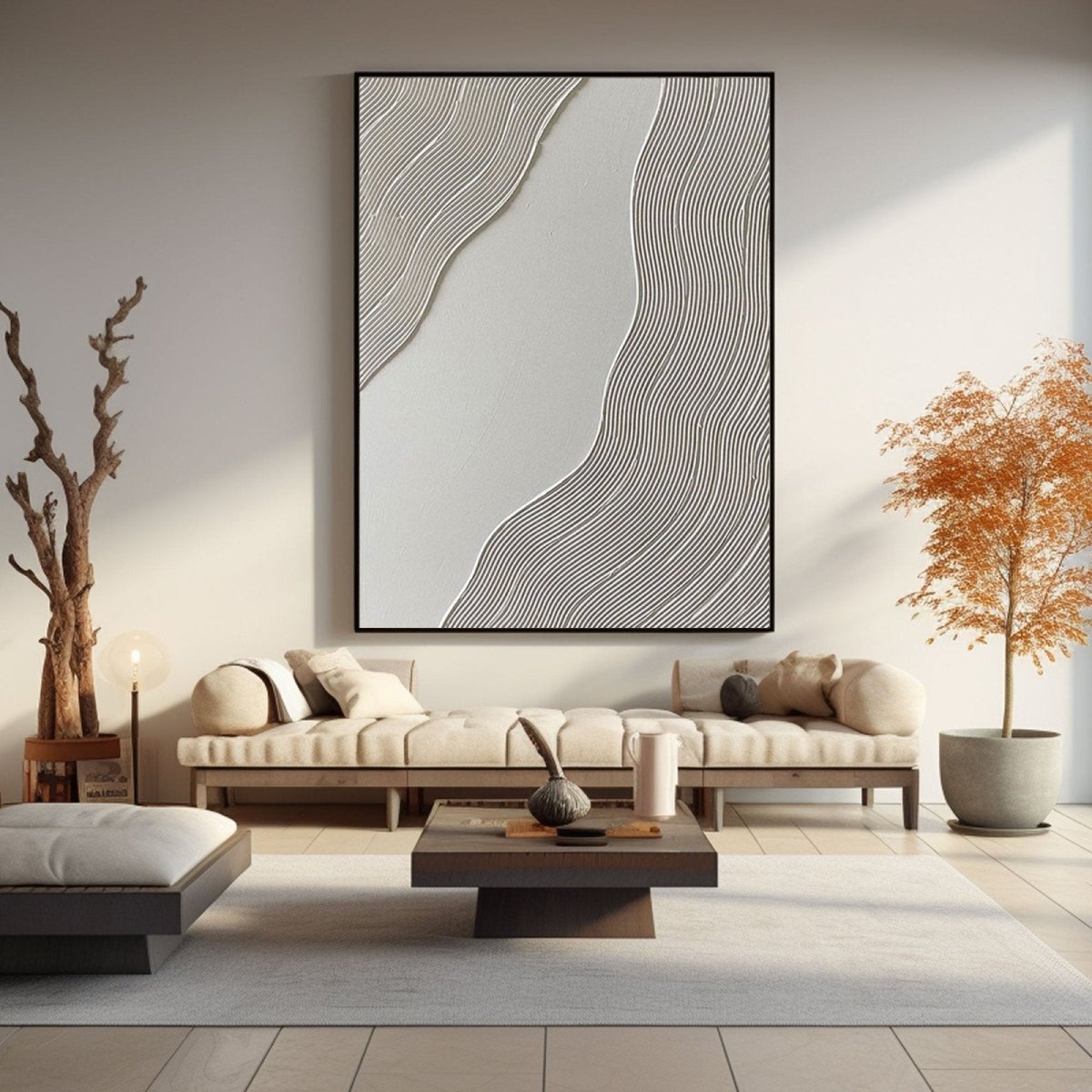 Contemporary Minimalist Art RAB754 - royalbrushart