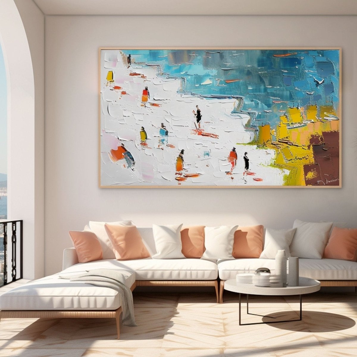 Plaster Art Texture Painting RAB812 - royalbrushart