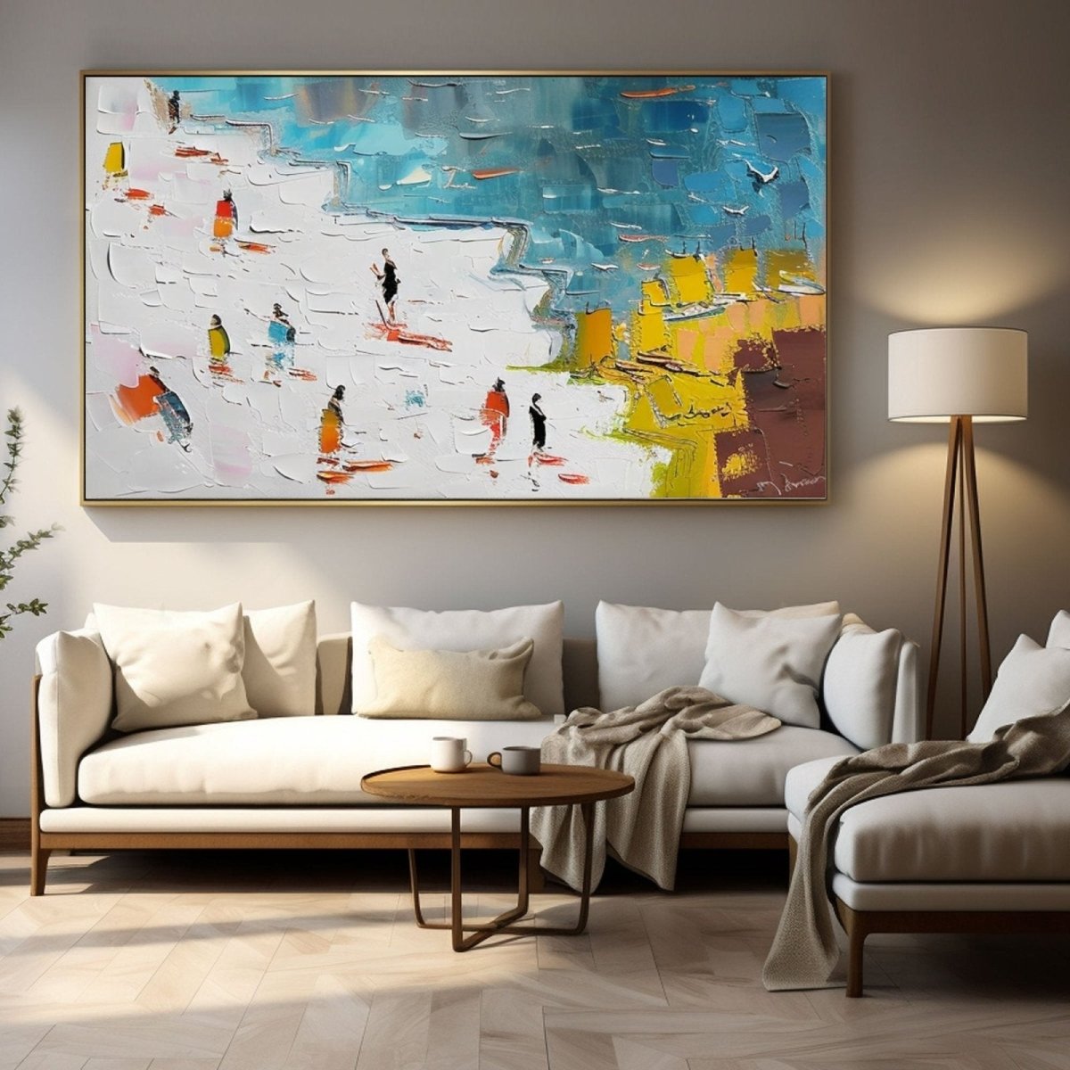 Plaster Art Texture Painting RAB812 - royalbrushart