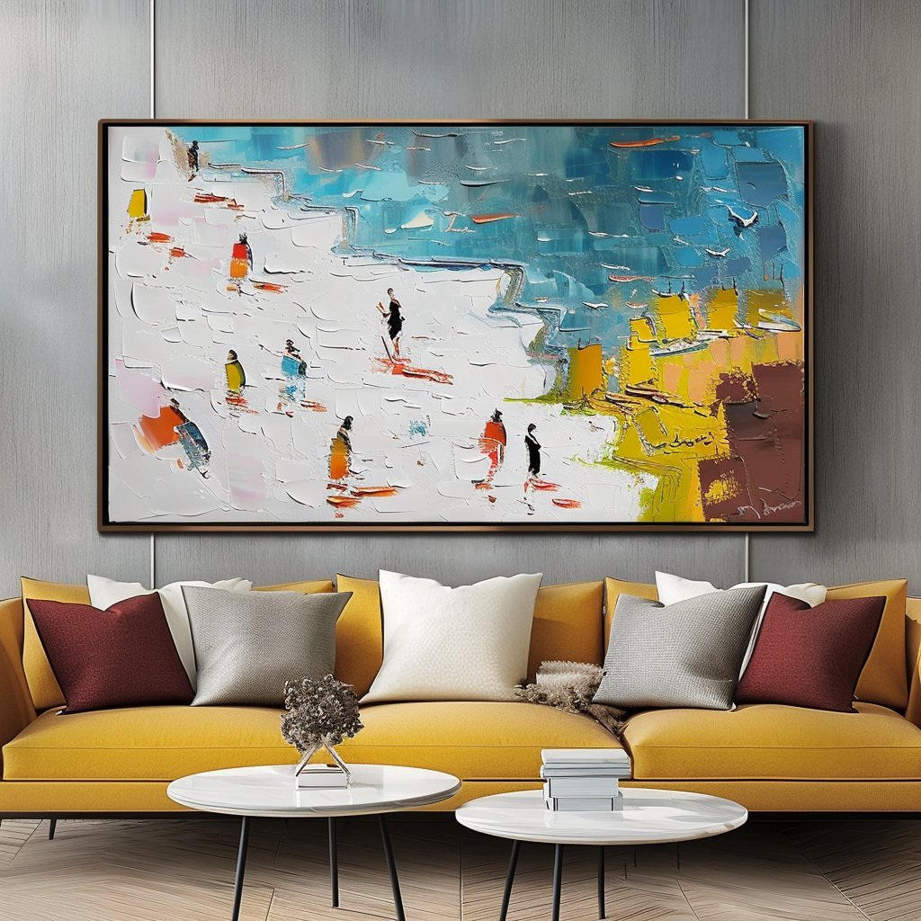 Plaster Art Texture Painting RAB812 - royalbrushart