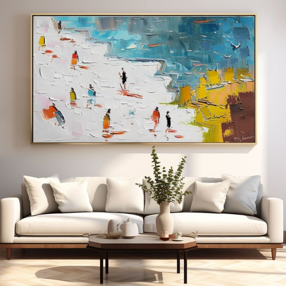 Plaster Art Texture Painting RAB812 - royalbrushart