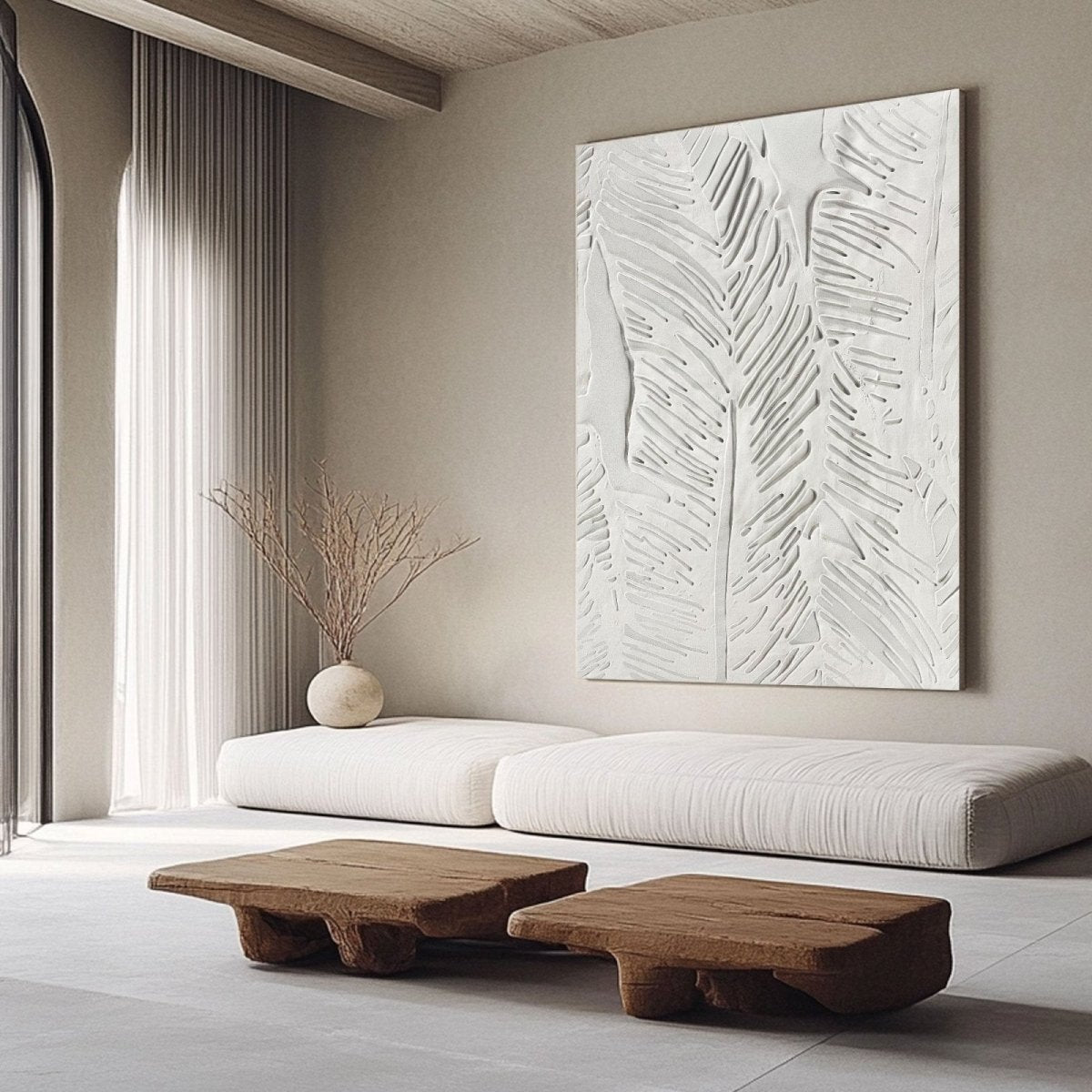 Plaster Art Texture Painting HBV167 - royalbrushart