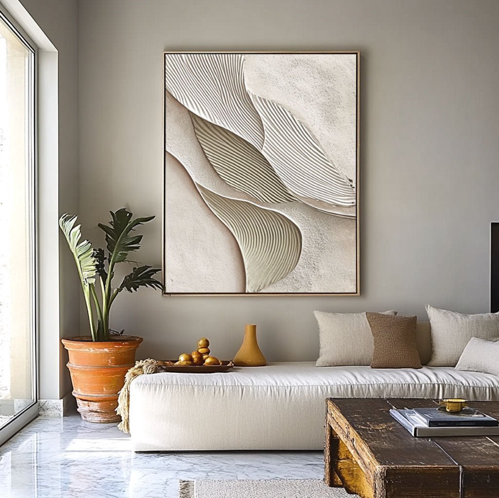 Plaster Art Texture Painting RAB927 - royalbrushart