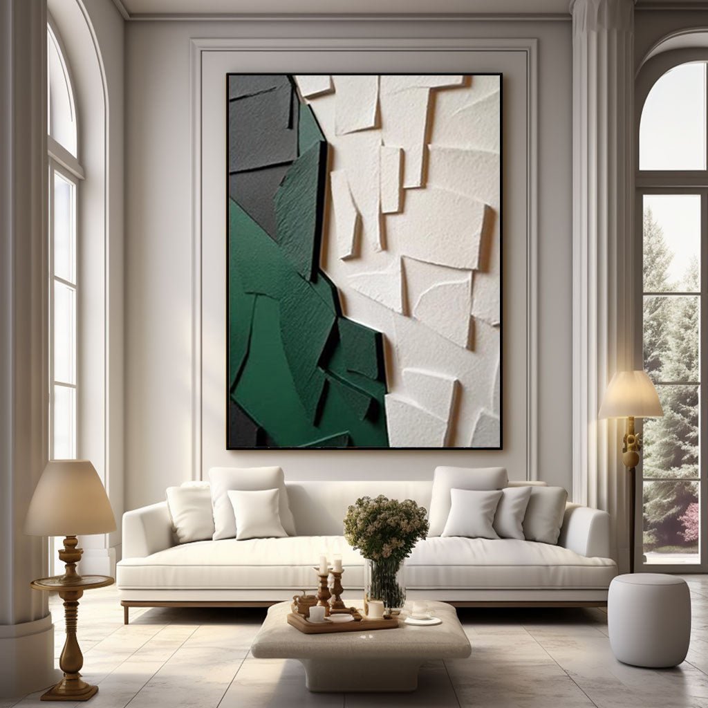 Plaster art texture Painting BV008 - royalbrushart