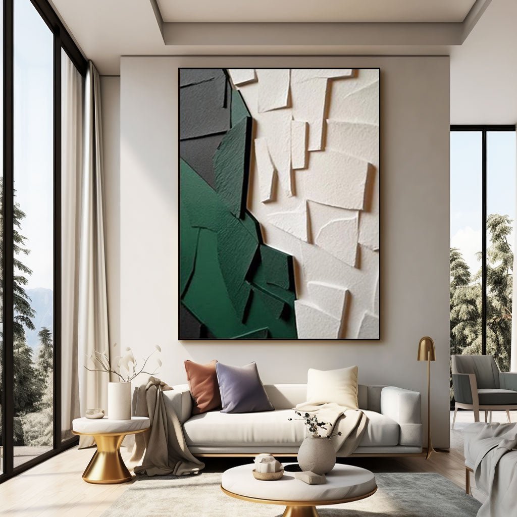 Plaster art texture Painting BV008 - royalbrushart
