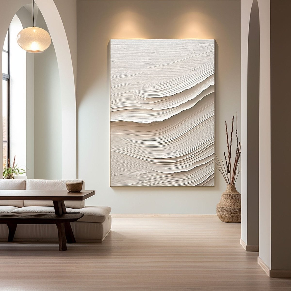 Plaster Art Texture Painting RAB210 - royalbrushart