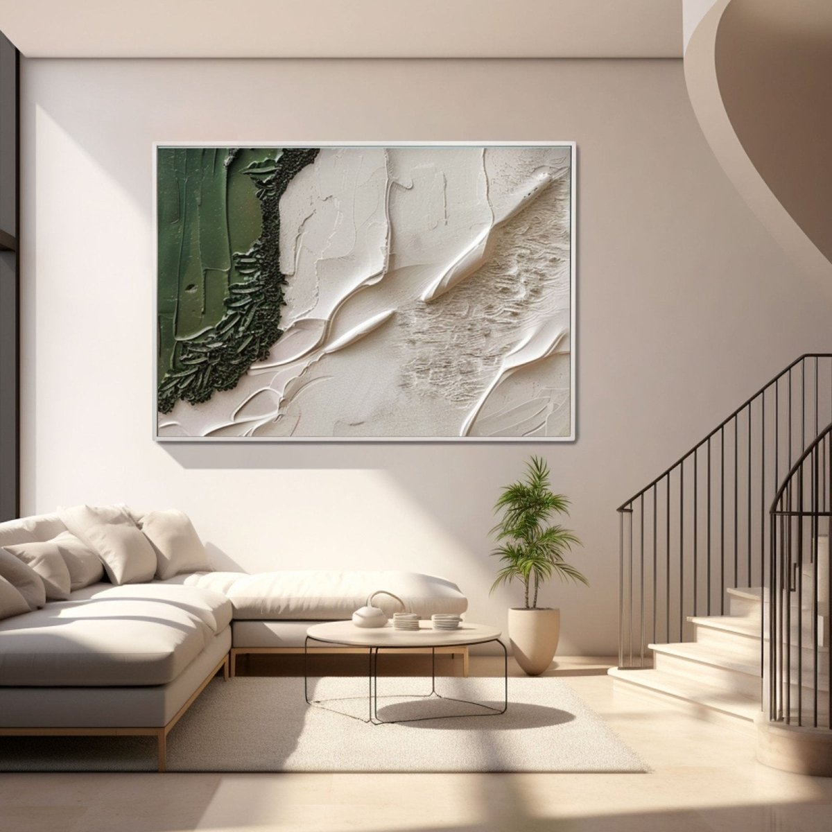 Plaster Art Texture Painting RAB768 - royalbrushart