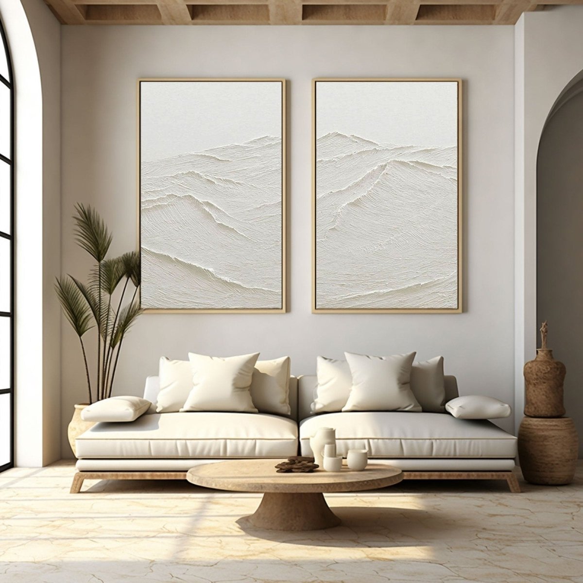 Plaster Art Texture Painting RAB785 - royalbrushart