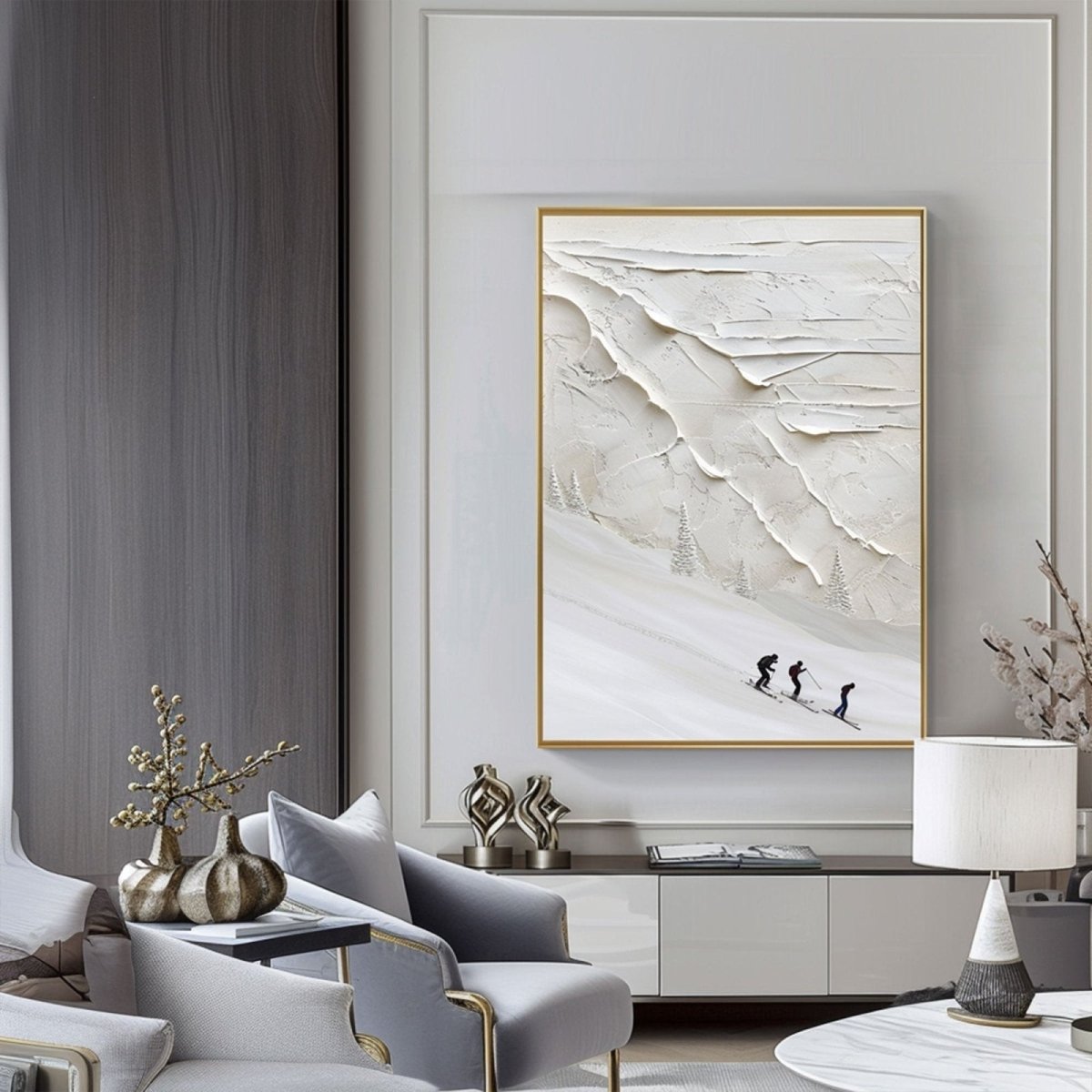 Plaster Art Texture Painting RAB807 - royalbrushart