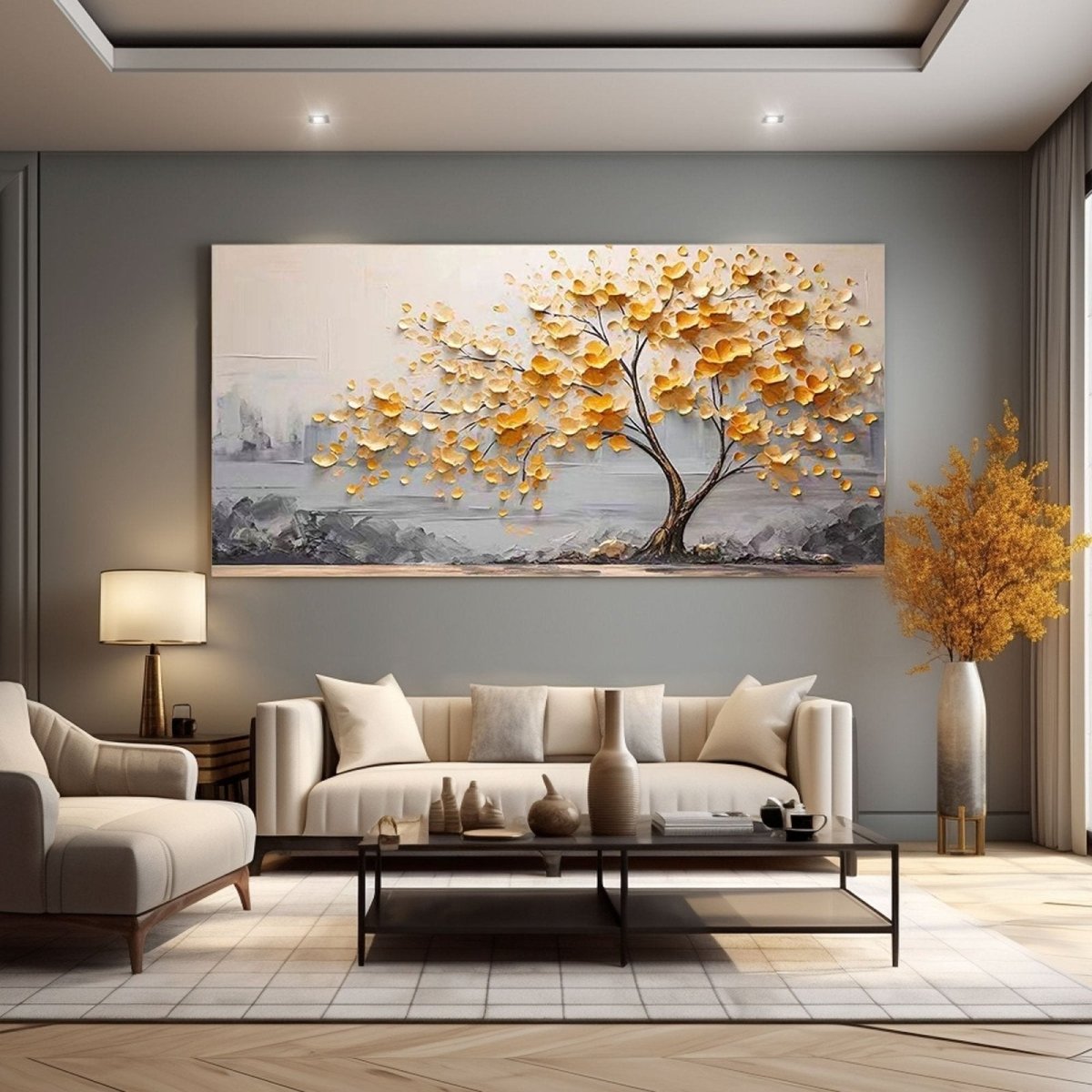 Plaster Art Texture Painting RAB779 - royalbrushart